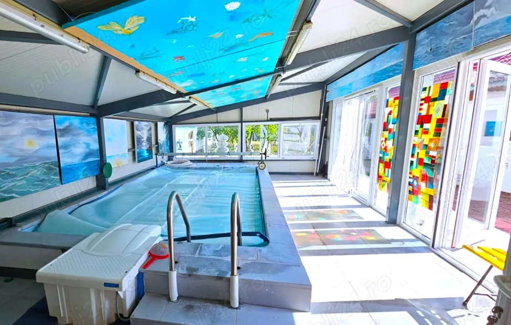 VIla premium P+1+M, Piscina acoperita+Garaj, teren 1300 mp