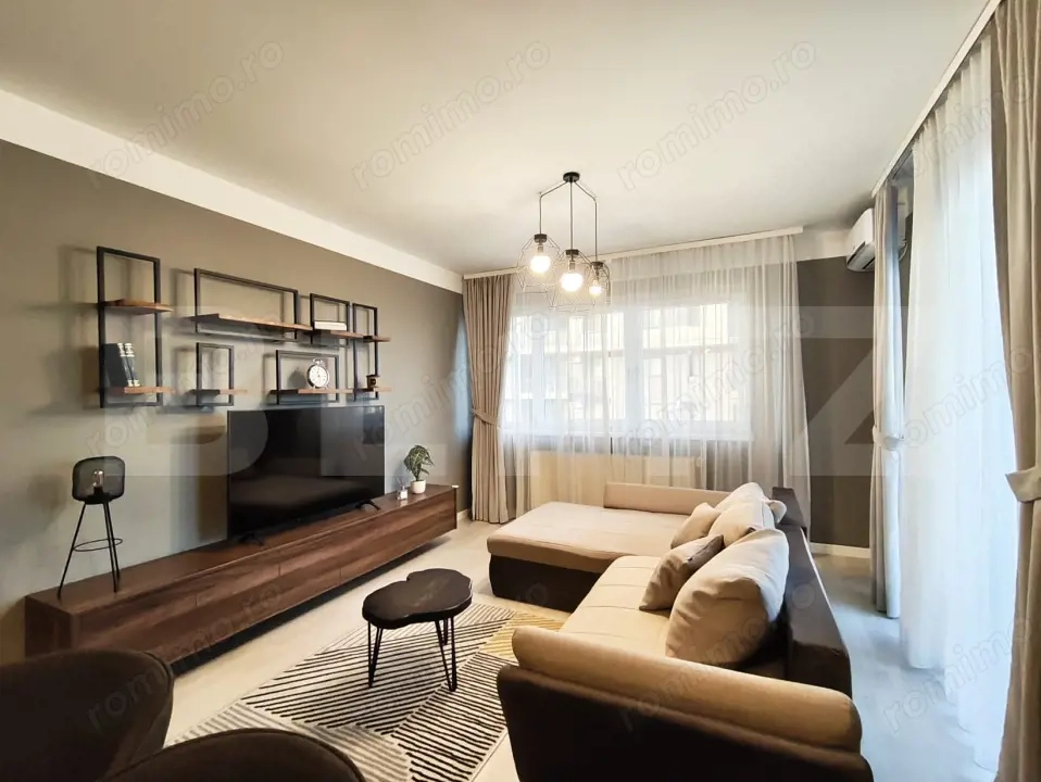 Apartament cu 3 camere, 2 bai , 68 mp, Prima Onestilor 