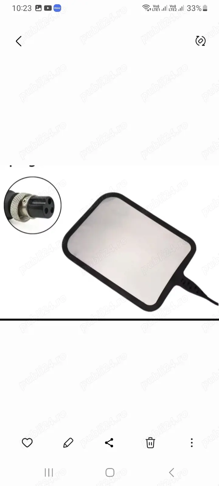 Vand electrozi negativi RF, manipuli laser si accesorii pentru echipamente de remodelare corporala 