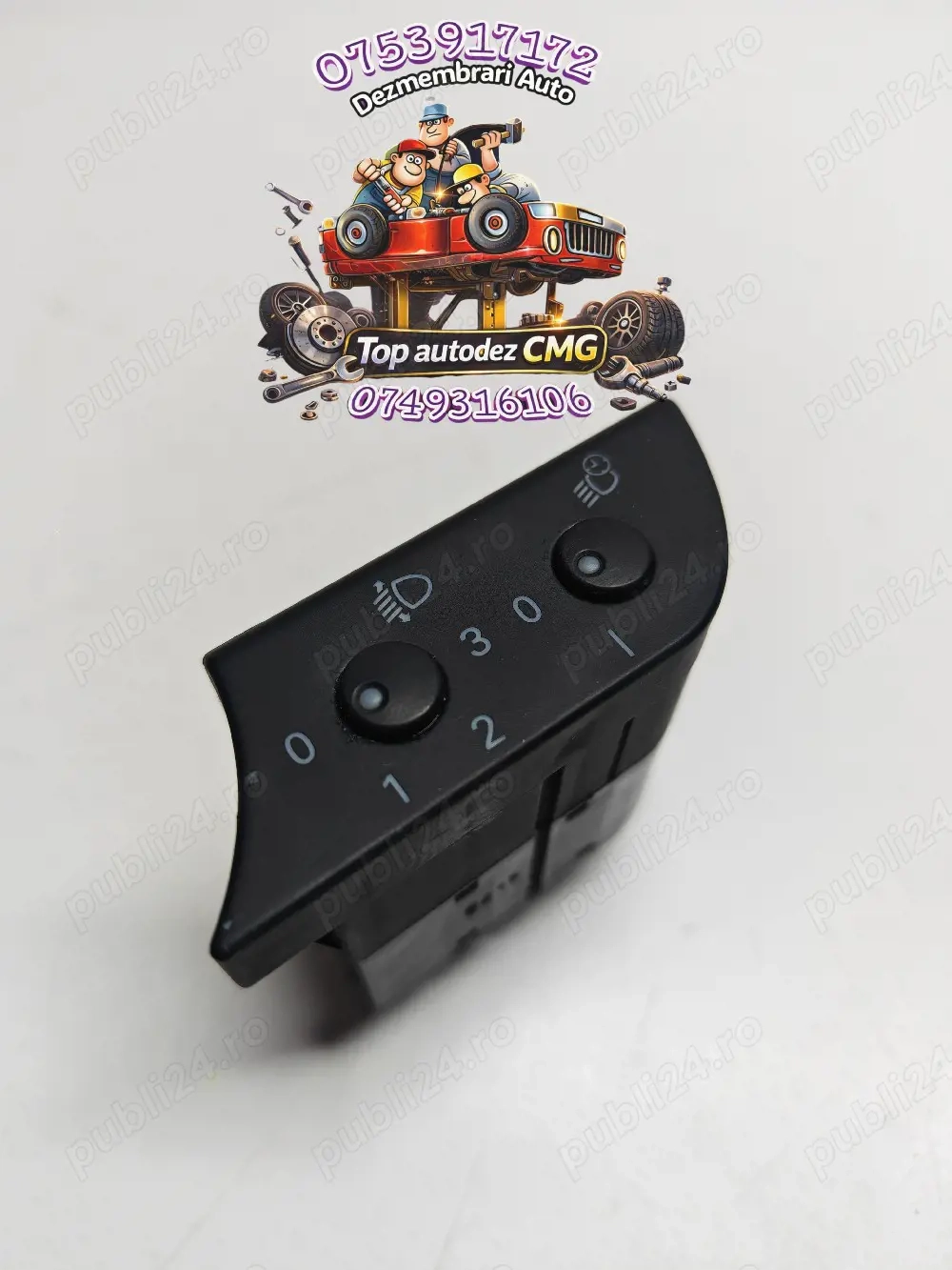 Buton reglaj lumini Audi A4 B7 B6 8E1919094A