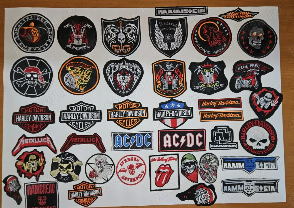 Patch-uri Moto-Rock de vanzare