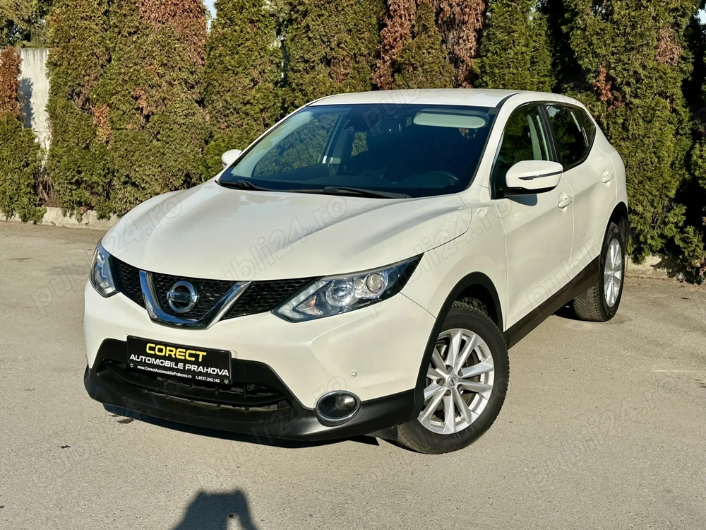 Nissan Qashqai 2015, 183.000 KM, Lane assist, Franare de urgenta, Rate, Garantie