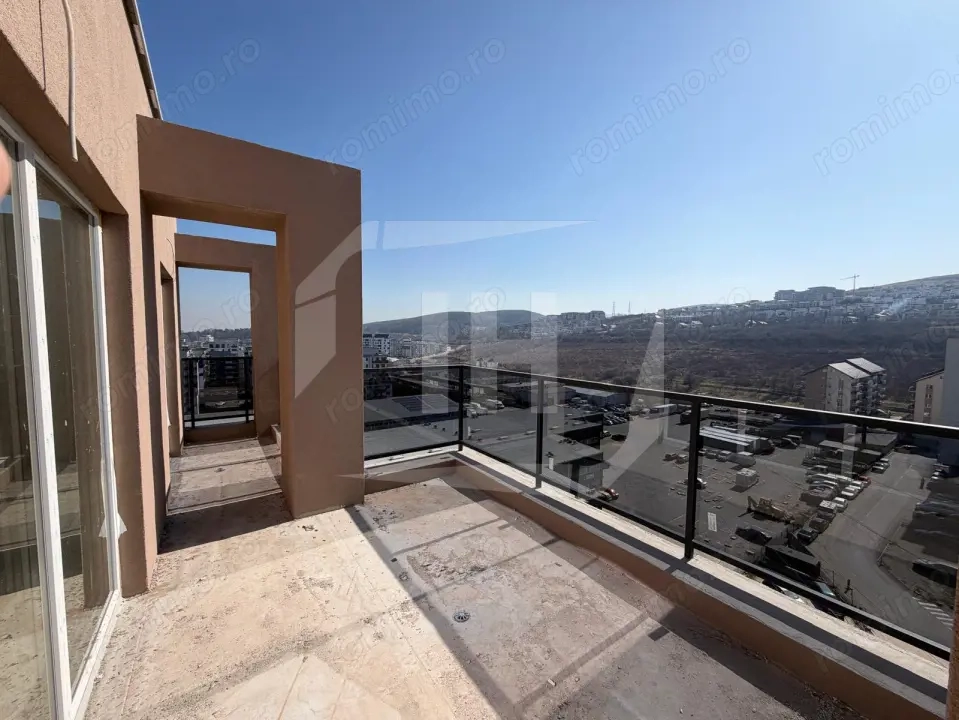 Apartament 3 camere, etaj retras cu terasa panoramica, Vivo Mall