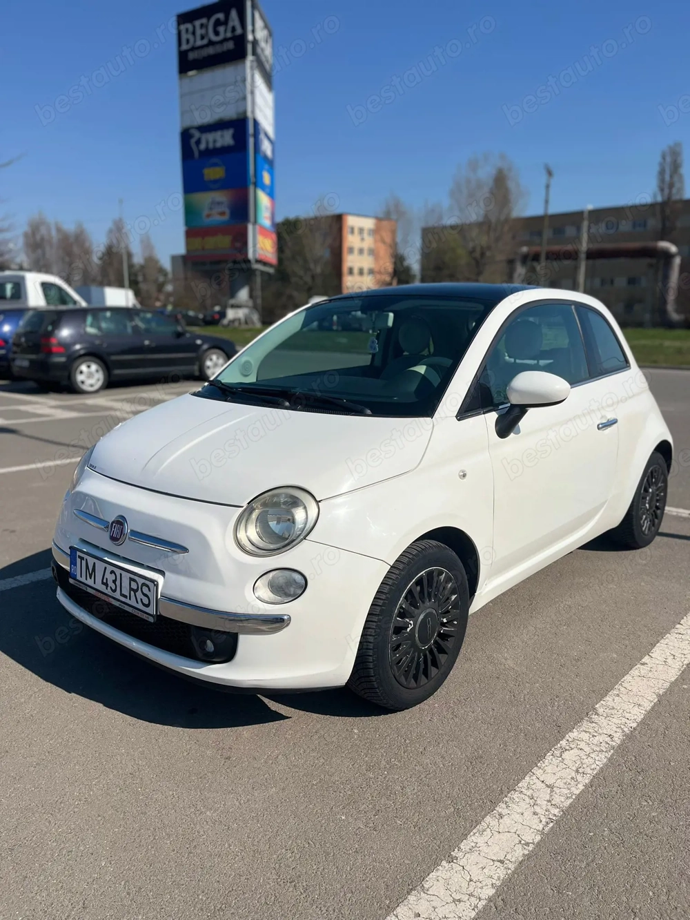 Fiat 500 cu panorama