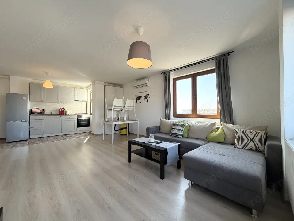 Apartament 2 camere, 54mp utili, etaj 7, lift, mobilat - Torontalului