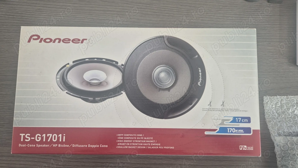 Vand sistem auto+ 4 boxe Pioneer toate produsele noi