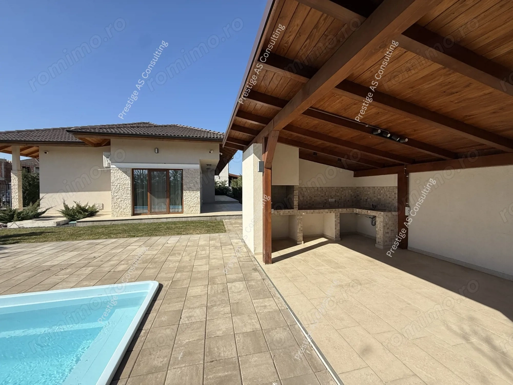 Vila Luxury plan Parter | Piscina & Zona BBQ | Dumbravita – Blaise Pascal