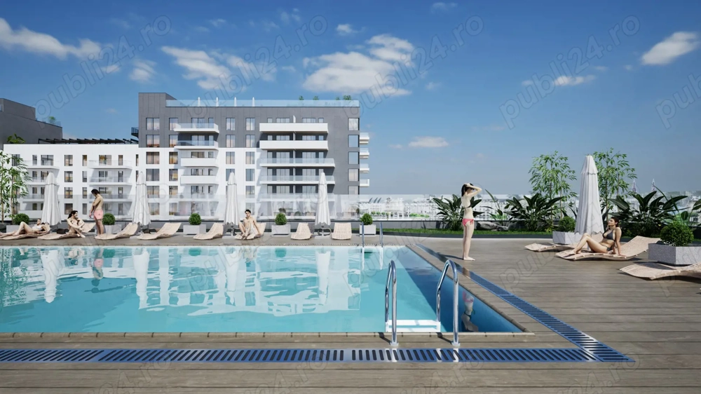 Apartament 3 camere 106 mp in Ansamblul Skylight, parcare gratuita