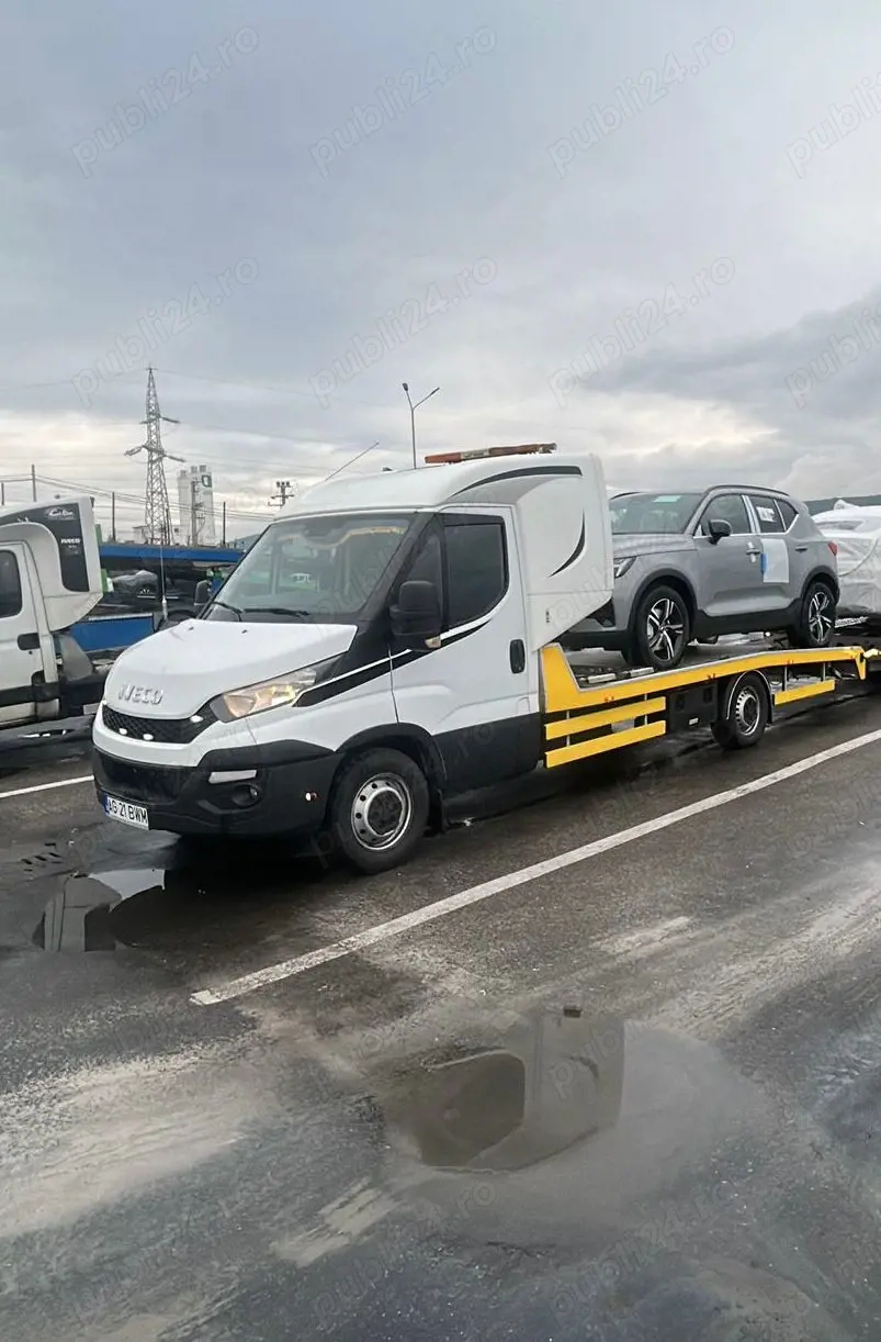 Vând auto-platformă iveco