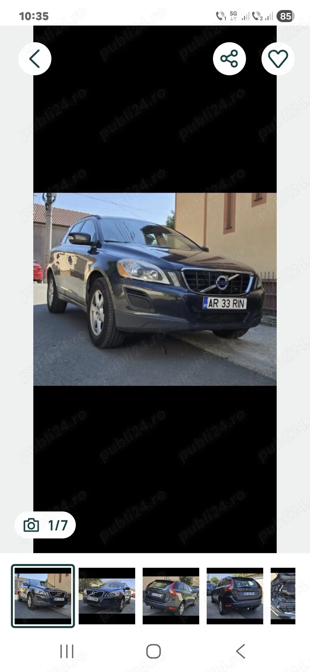  Vand Volvo xc 60 