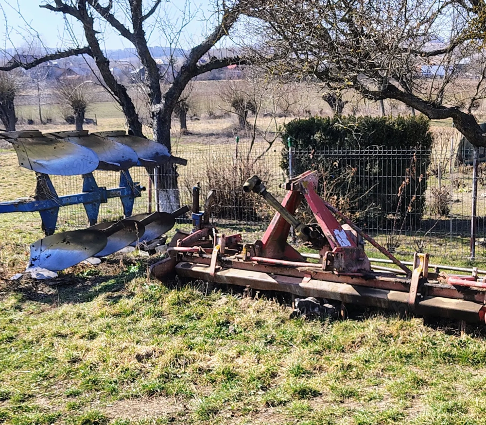 Pachet utilaje plug LEMKEN freza LELY