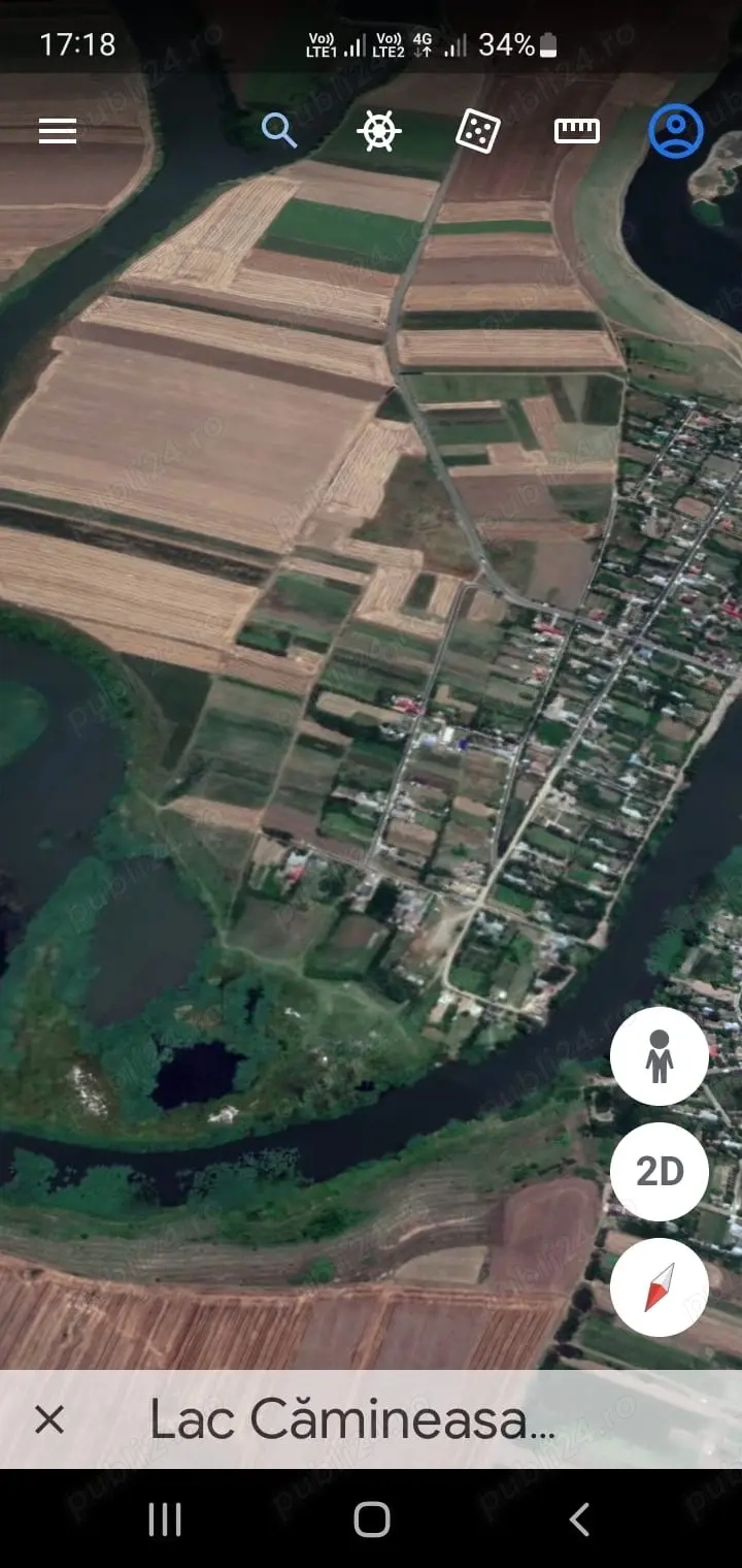 teren la 40 km de Bucuresti- Naipu- Bujoreni la lac 6600mp