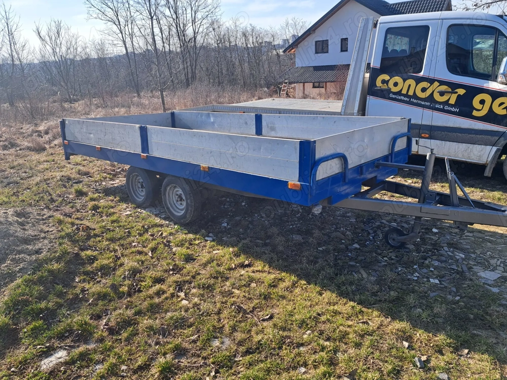 Remorca doua axe , 2500 kg