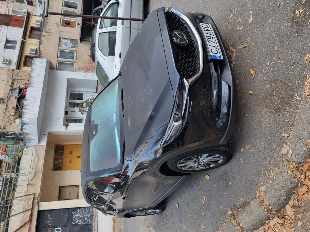 Vand Mazda CX5 2,5 AWD, AT Takumi Plus - culoare metalizata Negru Jet - primul proprietar