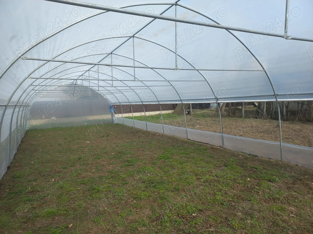 Oferim solar legume rezistente structura galvanizata folie 180 microni garantie 3 ani kit complet mo