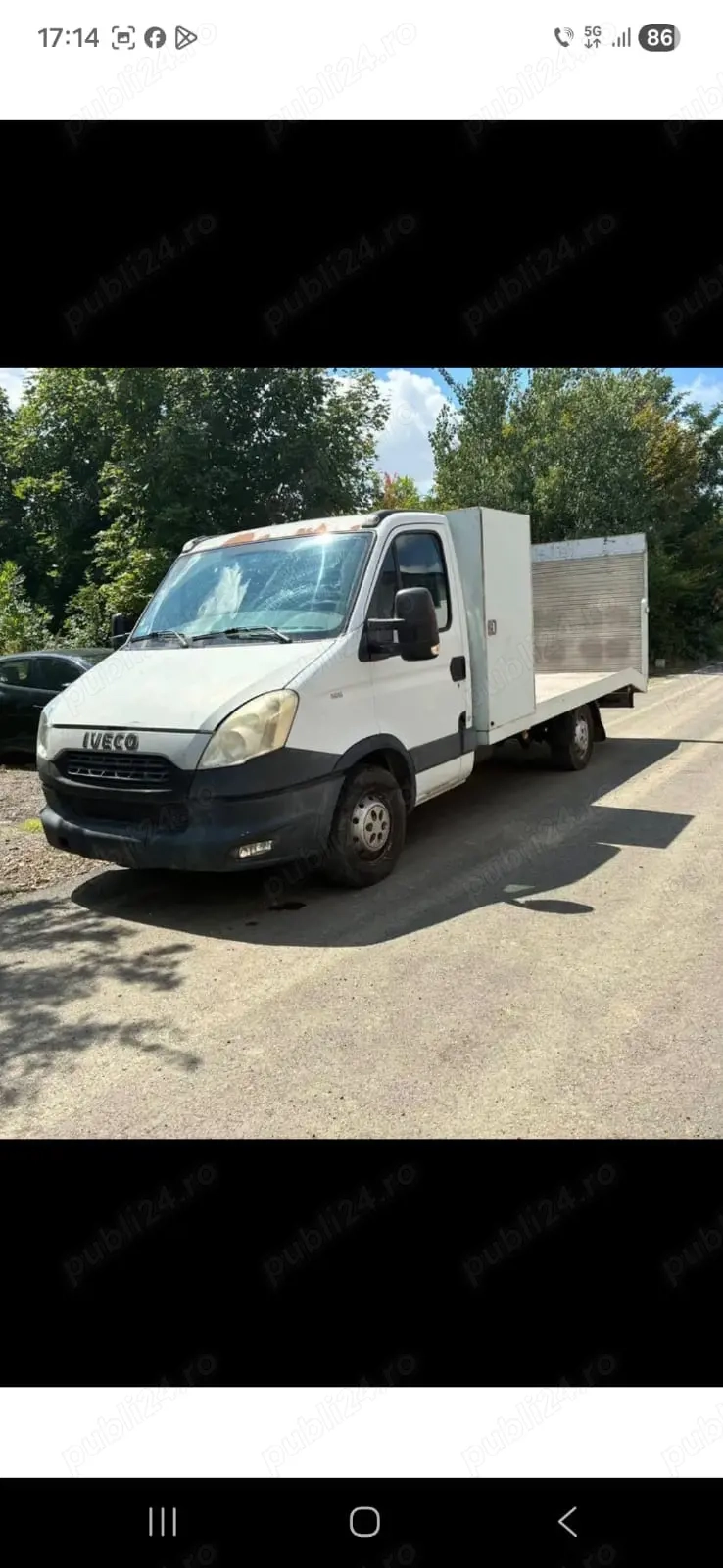 Iveco daily 2012 șlep 