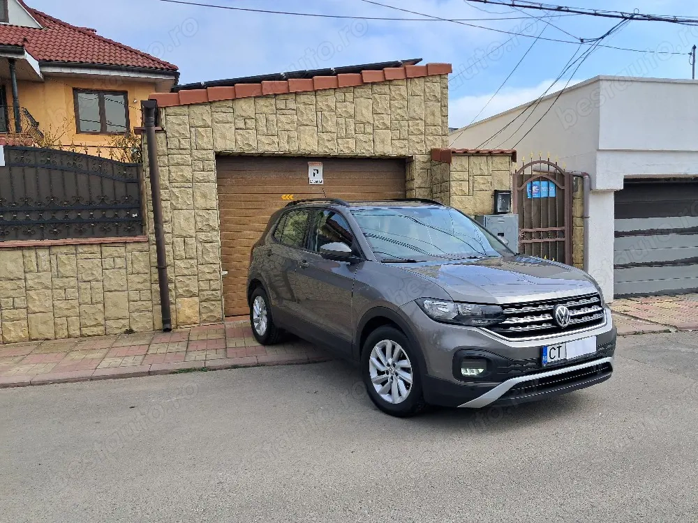VOLKSWAGEN T-CROSS  _ _ 2021 _ Unic Proprietar _ 76 .000 KM - Starea ca nouă _115 Cp
