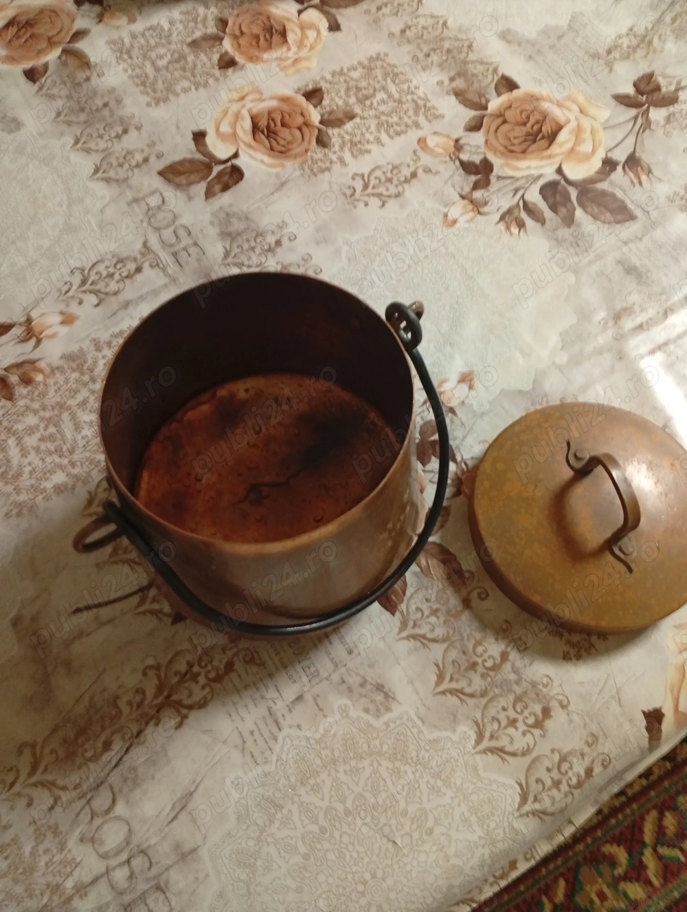 Ceaun cupru 3 litri.