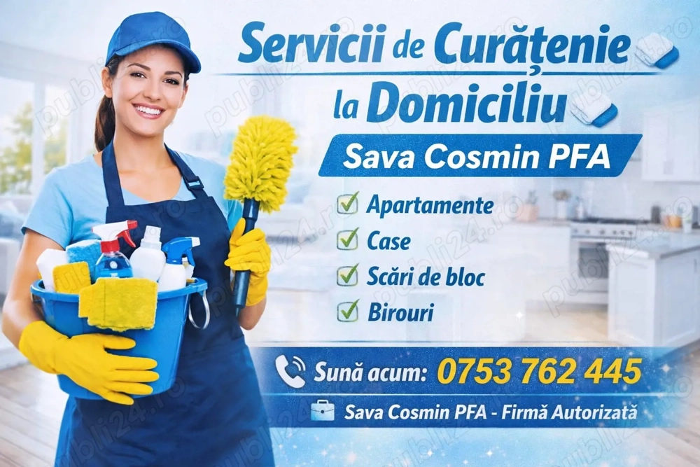 Prestam servicii de curatenie