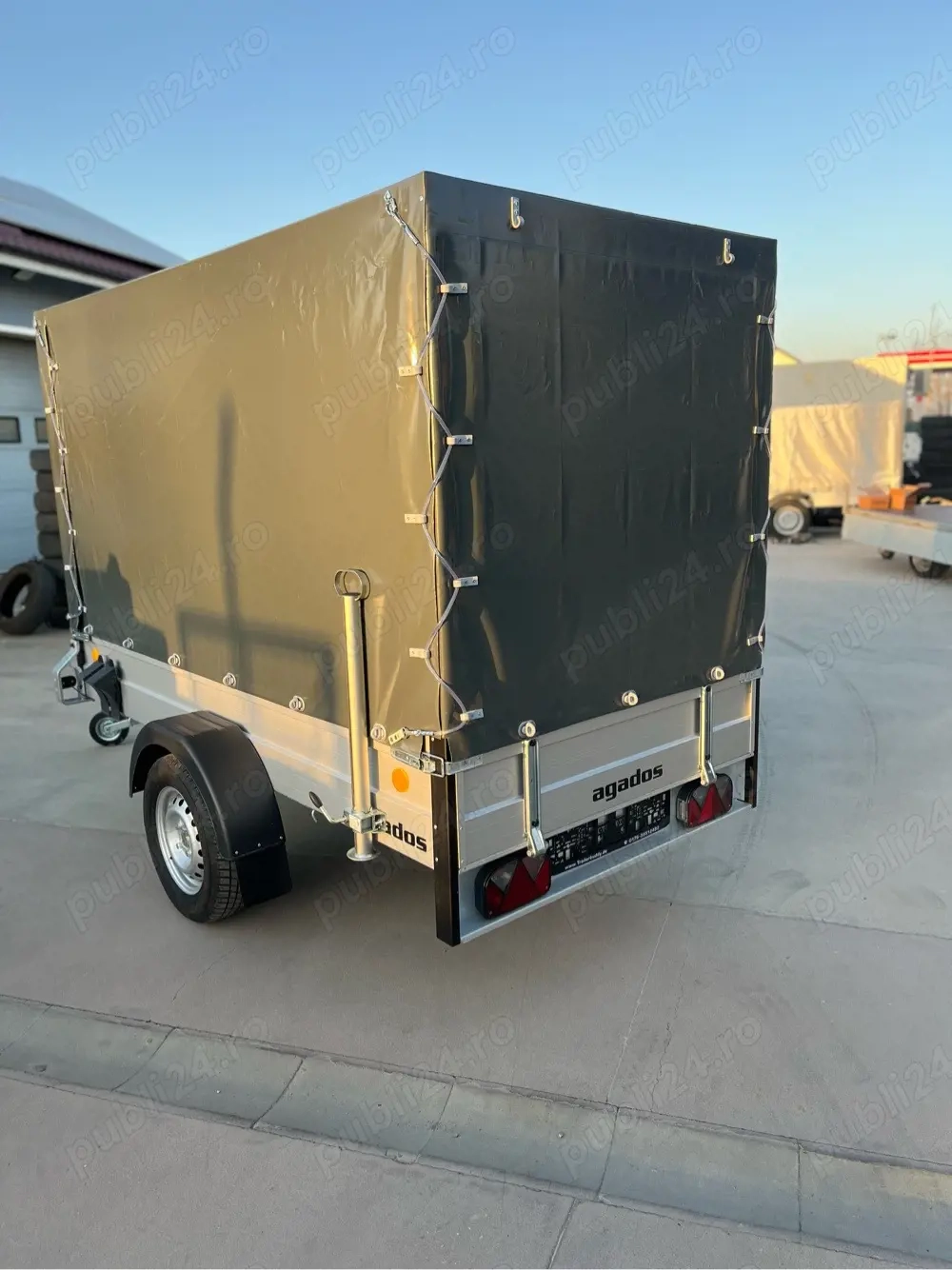 Remorca Aluminiu Agados ALUX 750kg 