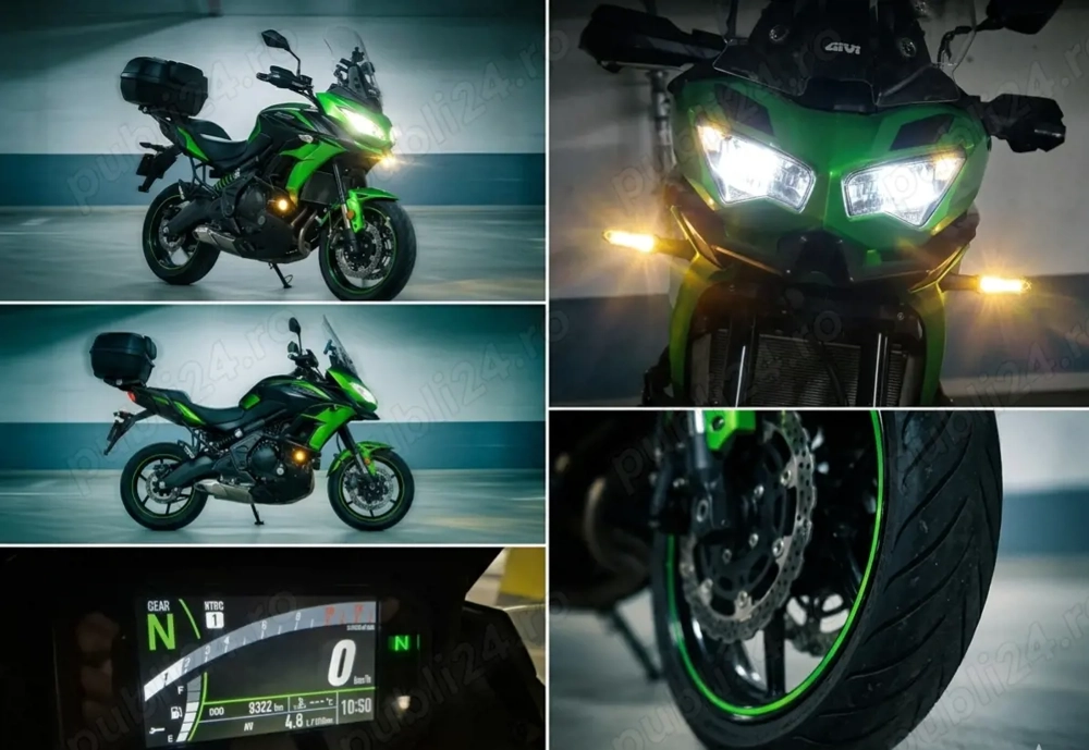 Kawasaki Versys 65  km, stare perfecta, full accesorii, 7950 EUR