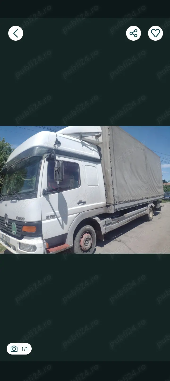 Vând piese Mercedes Benz atego