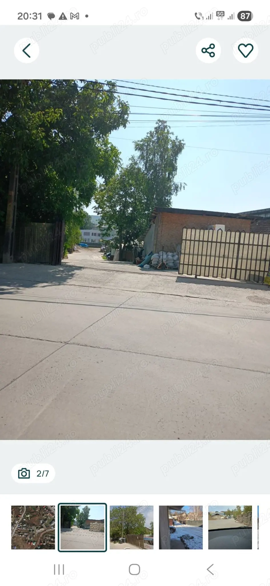 Vand teren Bucium soseaua Barnova nr 9A 