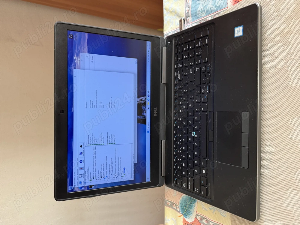 Laptop Dell Precision 7520 16GB+512GB cu Quadro M1200