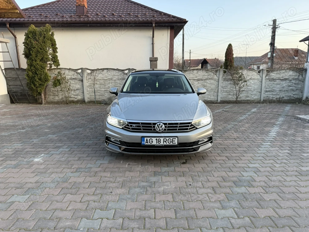 Vând Volkswagen Passat B8, R-line, 2017, 1.6 TDI, DSG, COCKPIT, TRAPĂ, LED