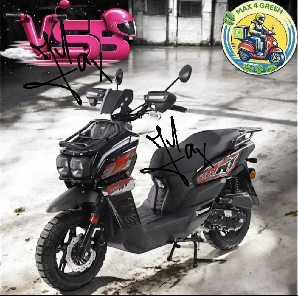 Vand scuter Tank 50 cm, se conduce cu B , AM