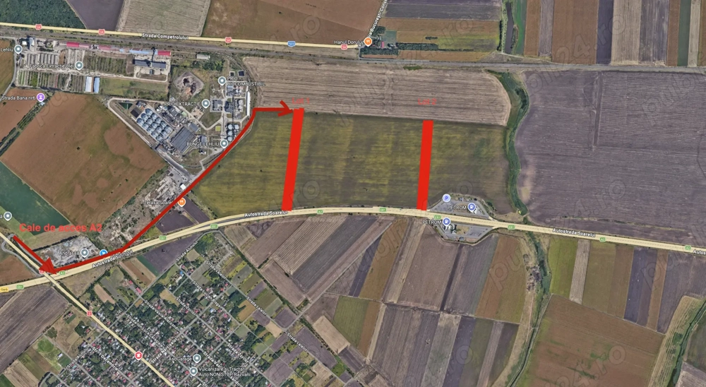 Teren Autostrada Soarelui A2-zona industriala Lehliu-ideal Parc foto