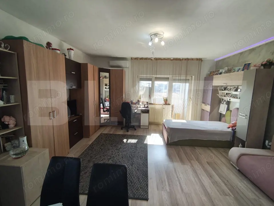Apartament cu o camera in Samnartin, 38mp+balcon