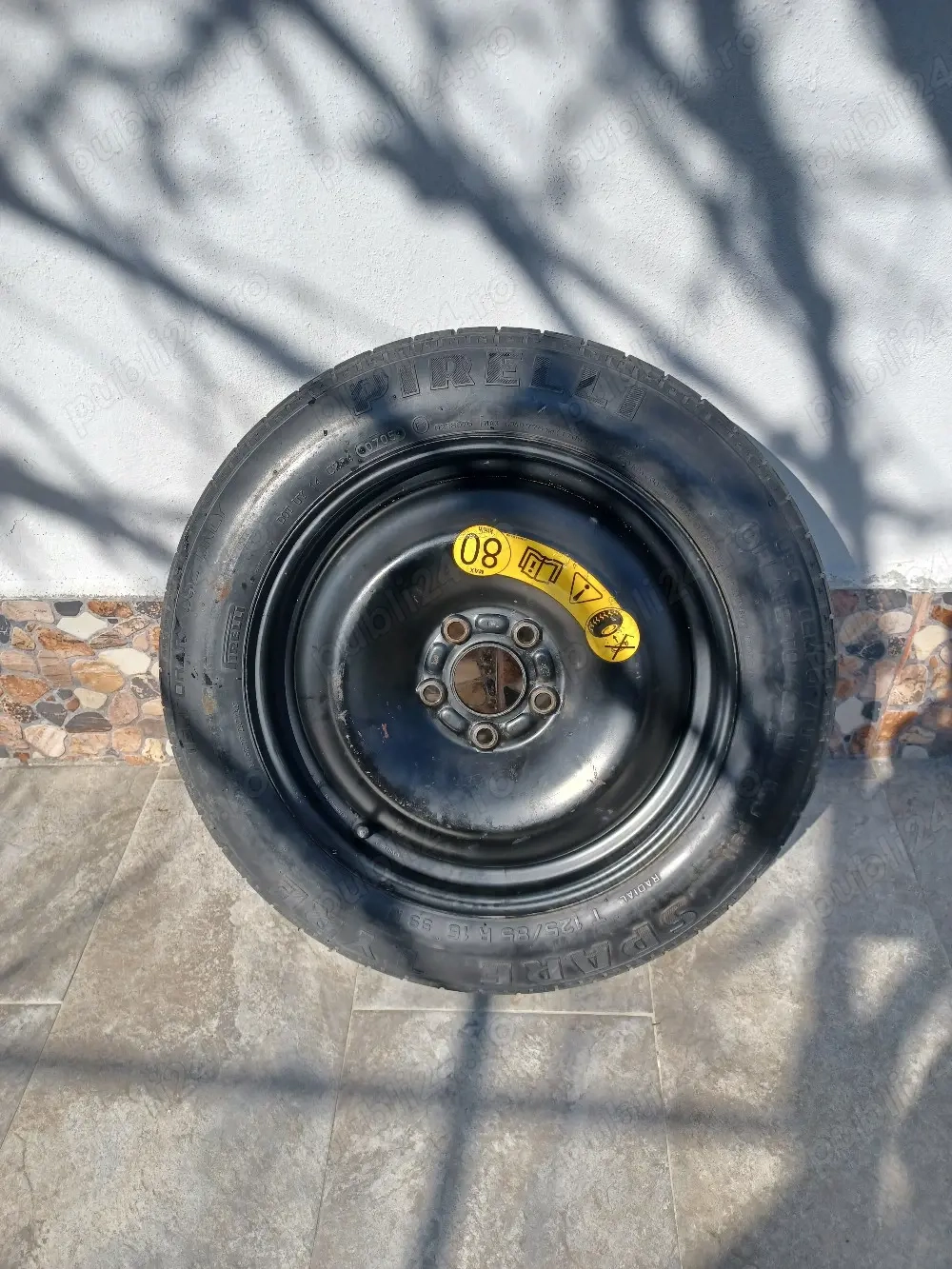 Roata rezervă 5x108 Ford Volvo