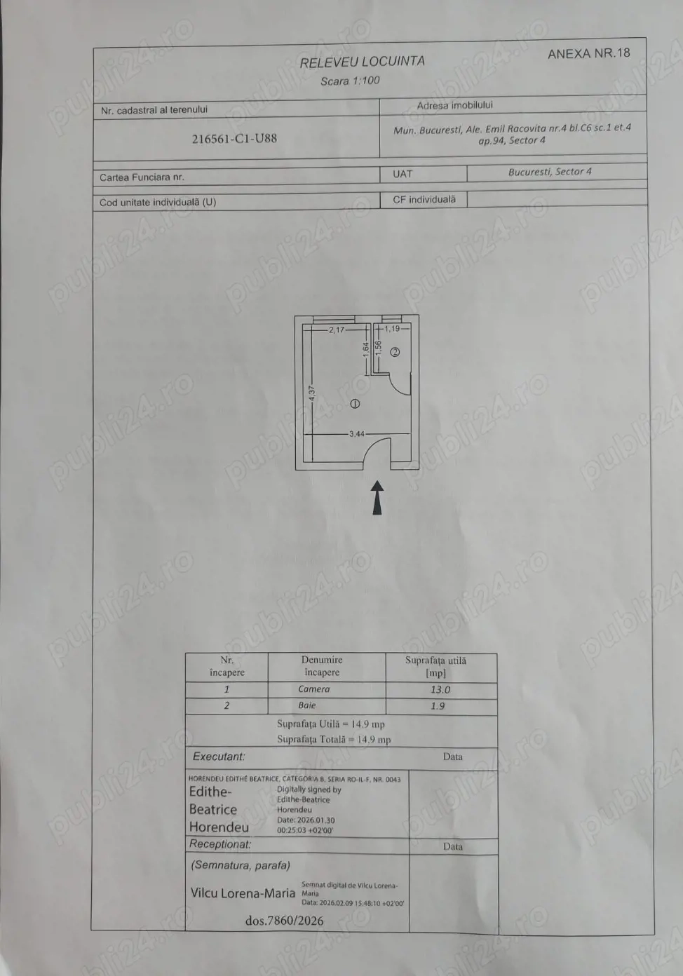 Garsoniera confort 3 Aparatorii Patriei 