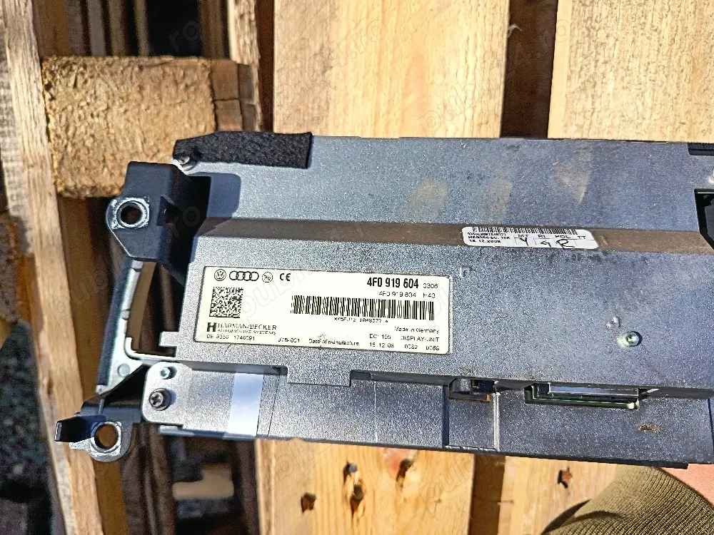 ceasuri color rama si display audi a6 c6 facelift