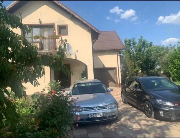 Casă 4 camere Tărtăsești, 182 mp, teren 500 mp, garaj, la 21 km Bucuresti