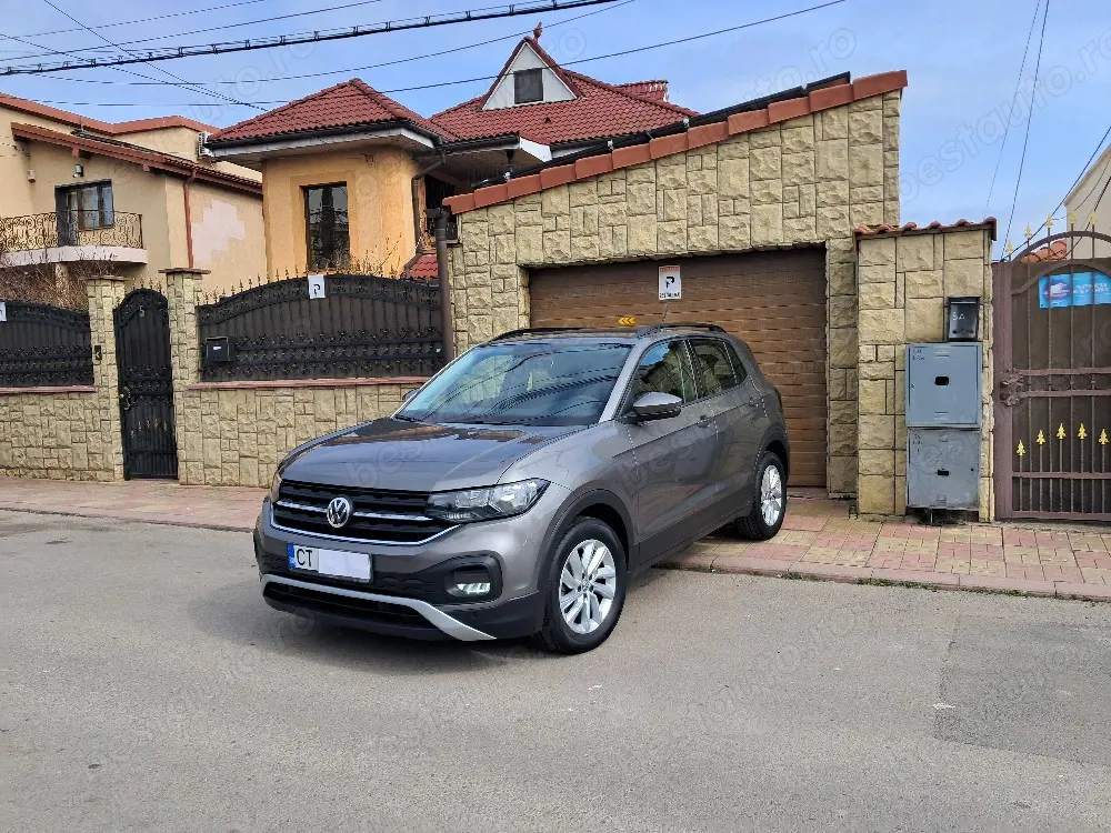 _ VOLKSWAGEN T-CROSS  _ _ 2021 _ Unic Proprietar [ 76 .000 Km ] Full Optiuni _ 115 Cp