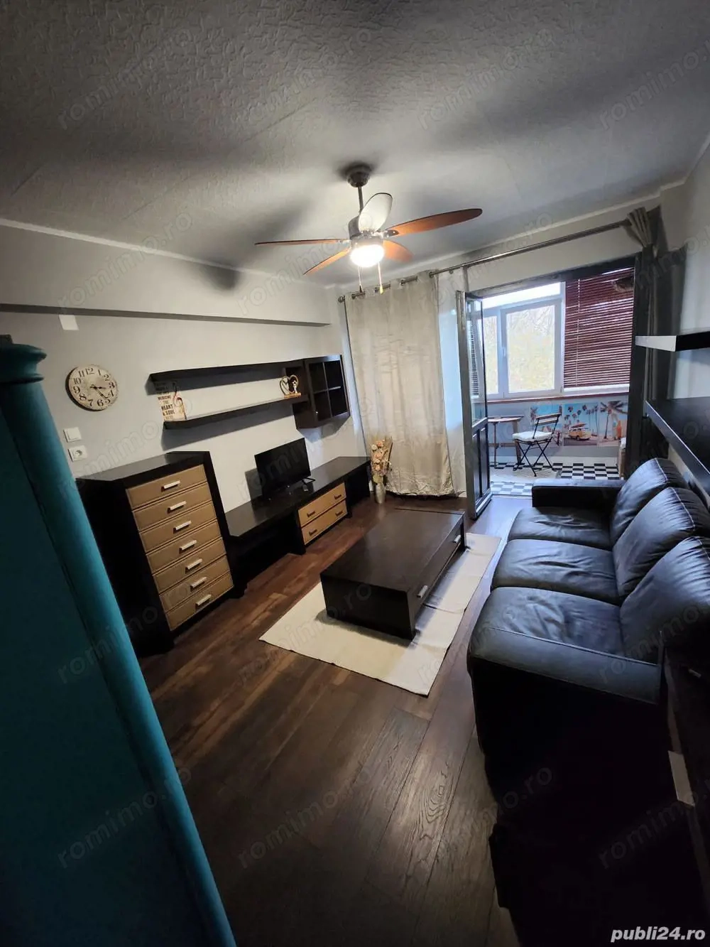 Garsoniera renovata, vedere Parcul Cismigiu, etaj 6