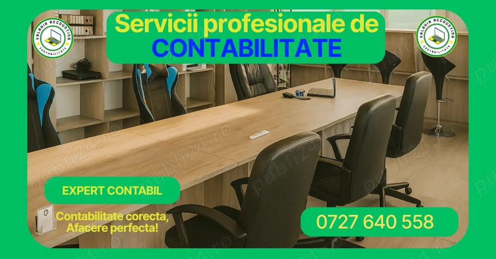 Servicii profesionale de contabilitate pentru firme și PFA
