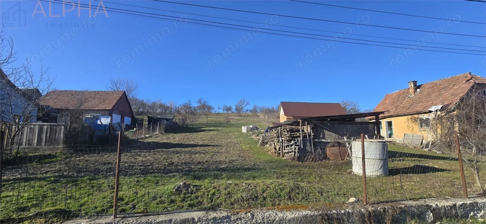 Teren intravilan 2 parcele 3.808 mp – MONARIU, JUD. BN cu acces direct din asfalt