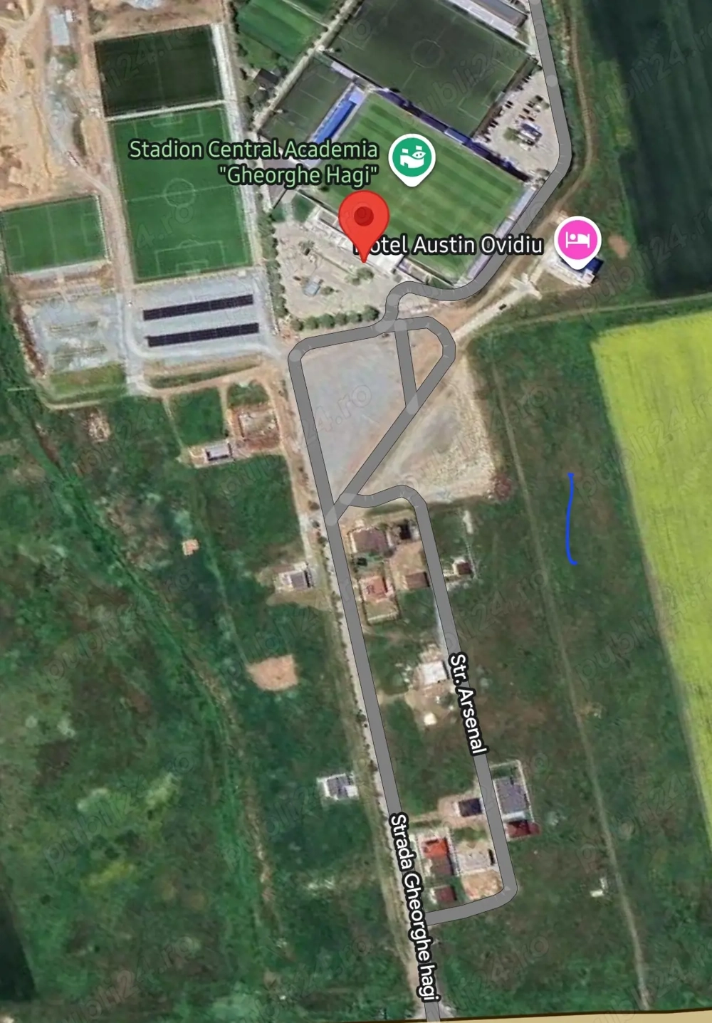 Vând teren Ovidiu, zona Academia Hagi. DIRECT PROPRIETAR! 