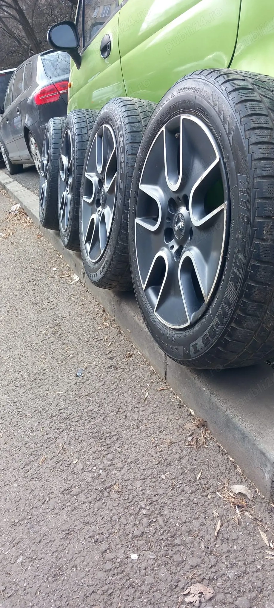 set roți complet mini cooper 205 55 17