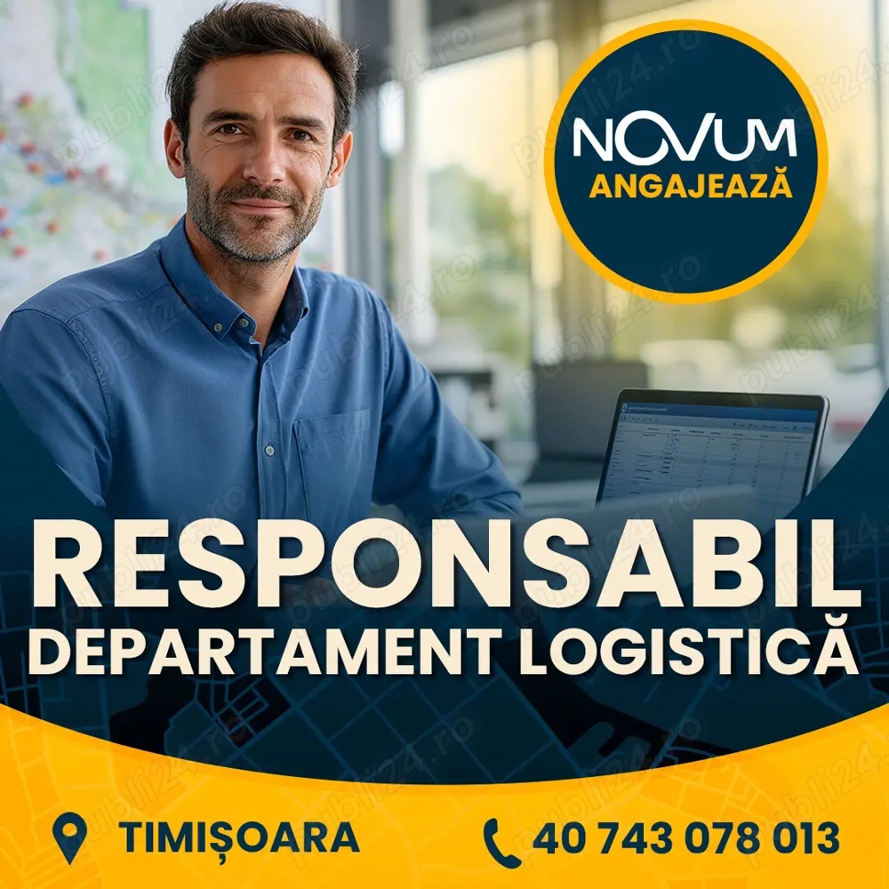Responsabil departament logistică