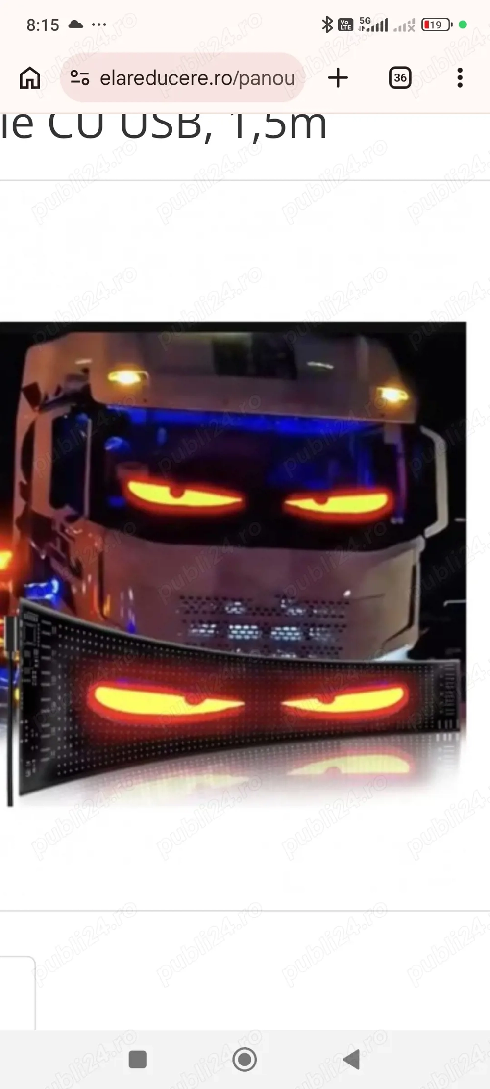 Vând Ochi Diavol pt camion ,