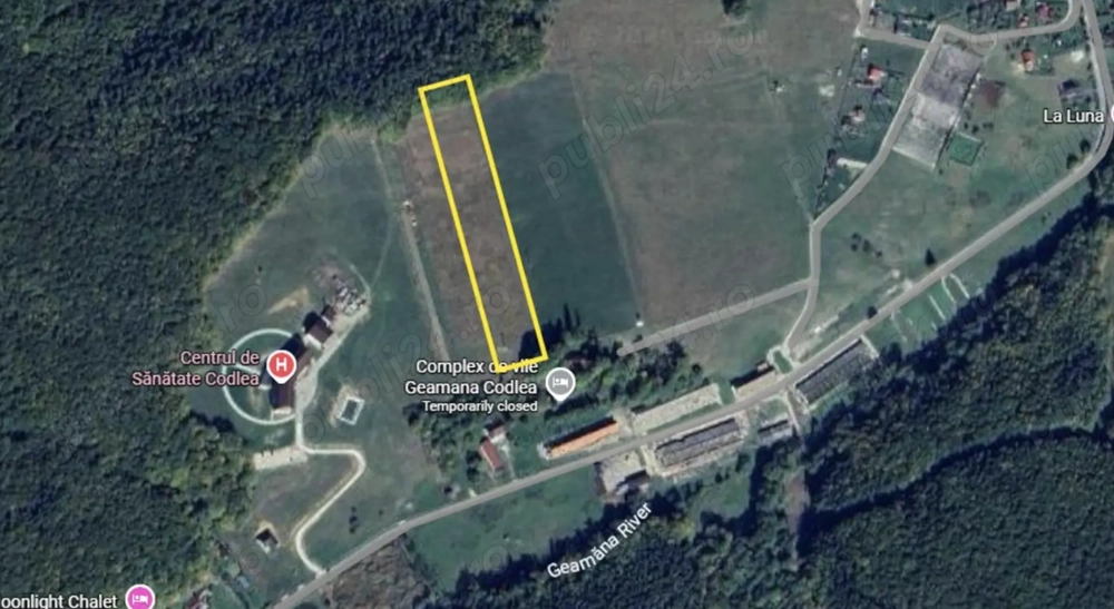 Teren intravilan turistic Geamana Codlea