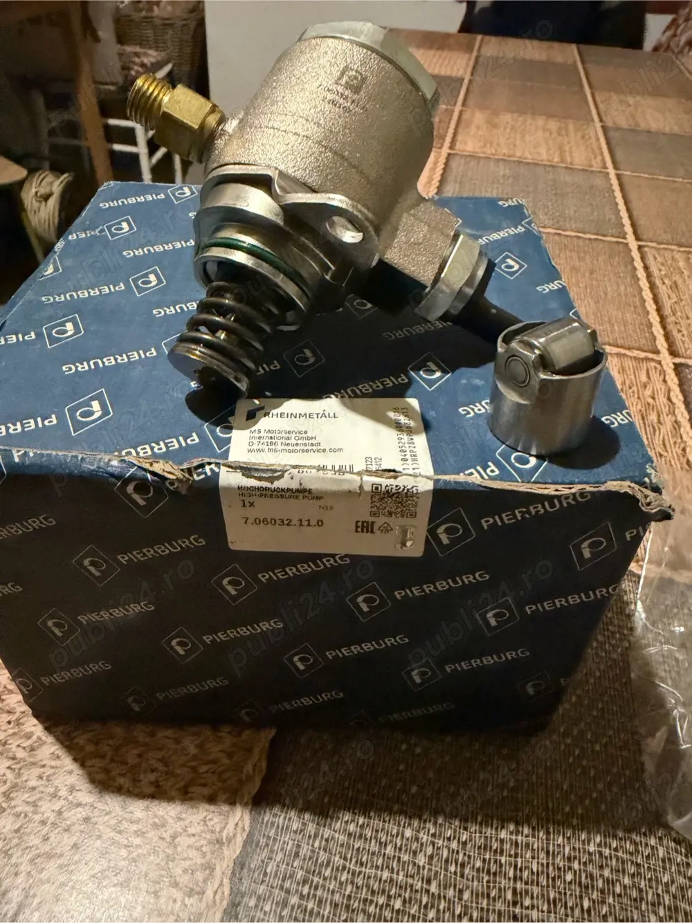 Pompa de inalta presiune noua