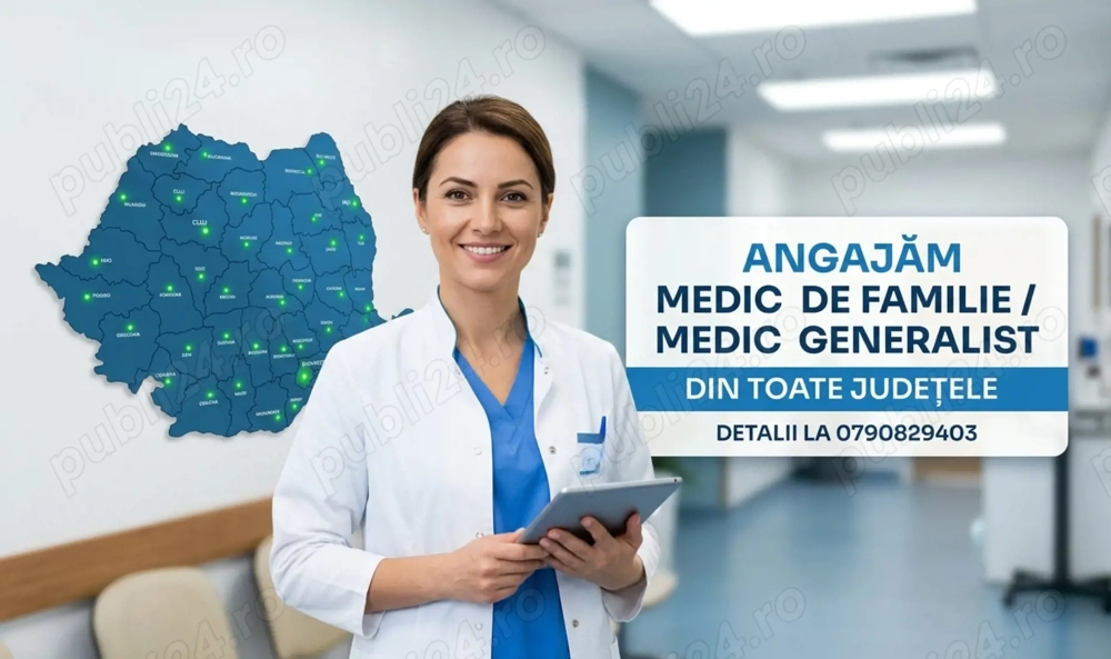 Angajăm Medic de Familie în Prahova