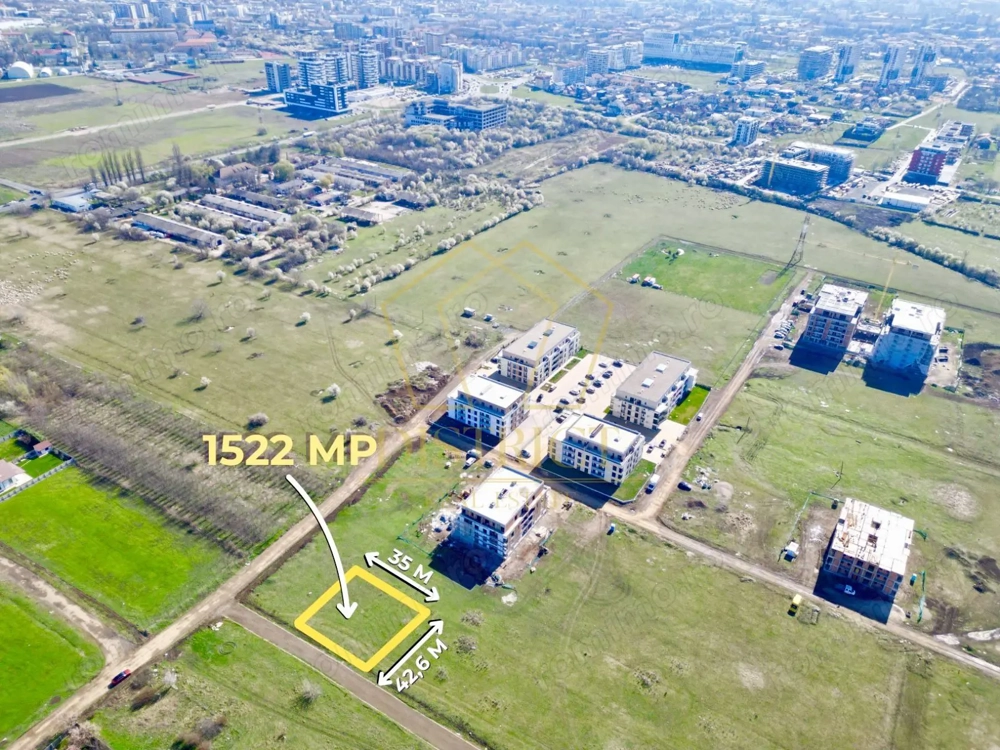 Teren intravilan locuinte colective 1522mp | Torontalului