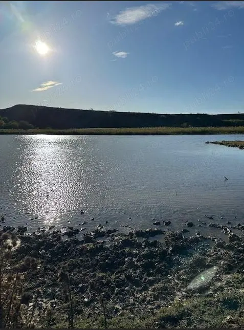 Teren- Lac natural 13,1 ha   investiție rară lângă București