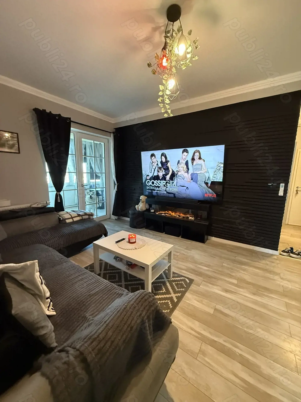 Apartament cu 3 camere mobilat și utilat, terasă de 20 mp Braytim 